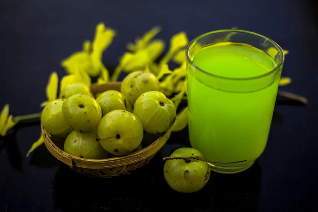 Extract of amla fruit.