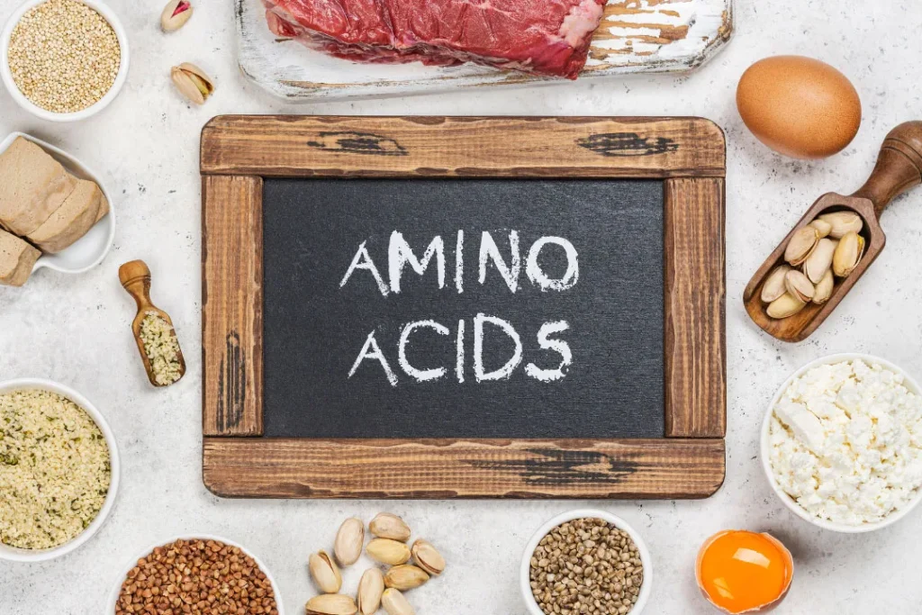 Amino acid sources.