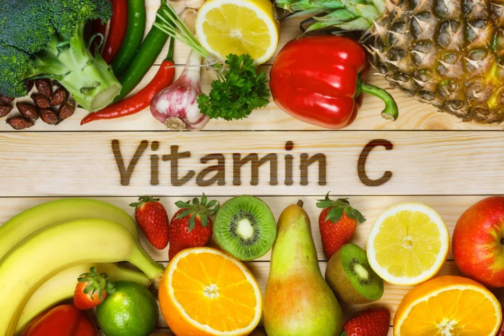 Vitamin C sources. 