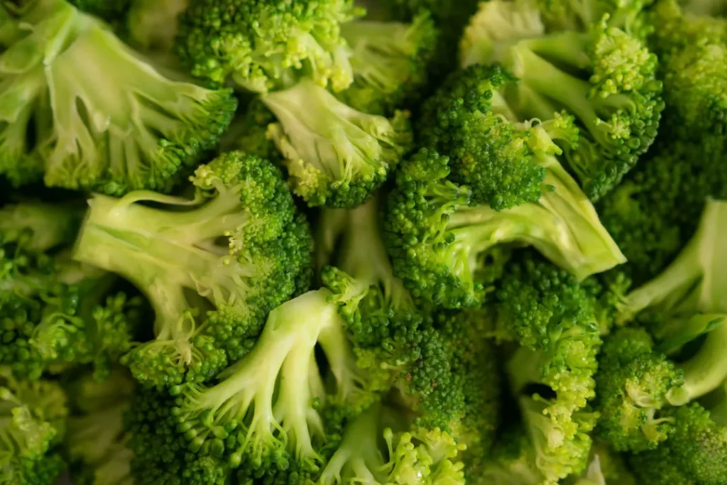 close up shot of Broccoli