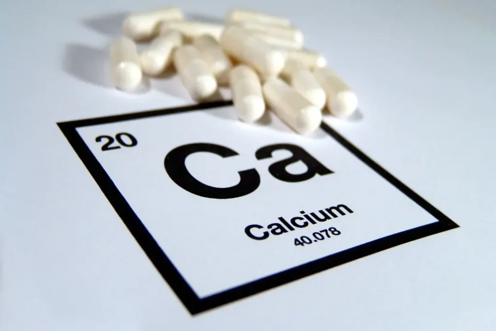 Calcium supplements.