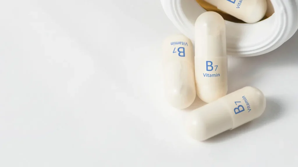 Biotin supplements.