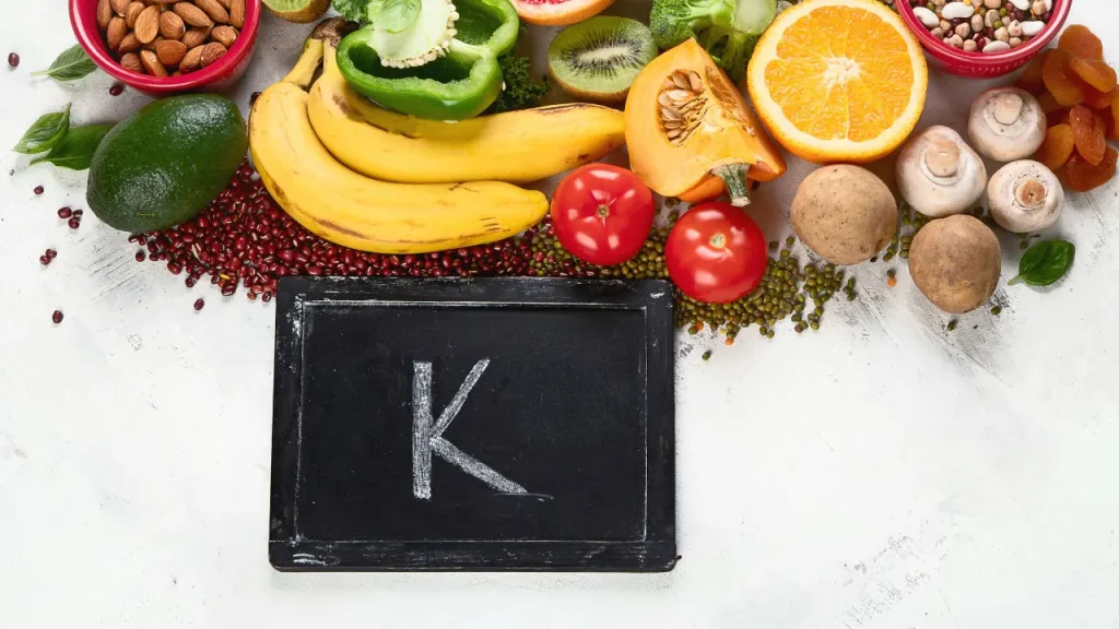 Potassium food sources.