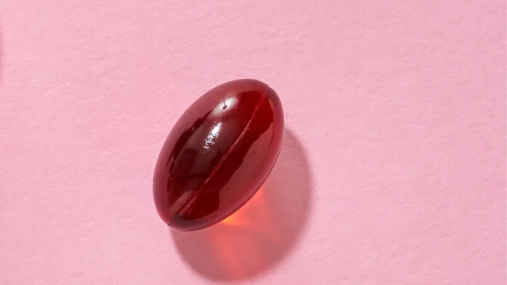 Krill oil supplement.