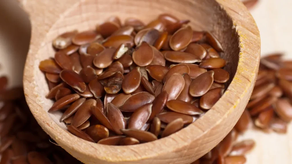 Flaxseeds are good for health.