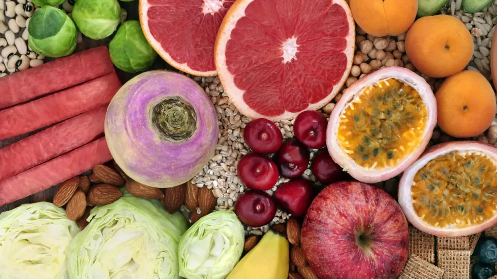 Food items for healthy gut.