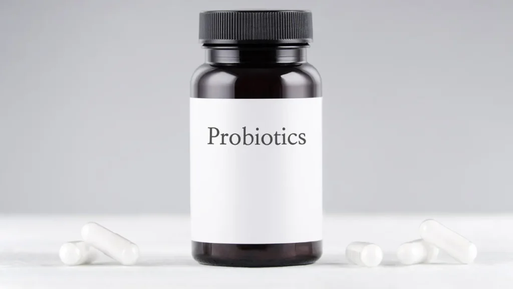 Probiotic supplements. 