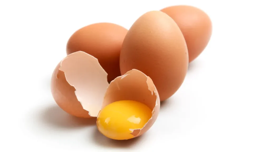 Eggs are good source of protein. 