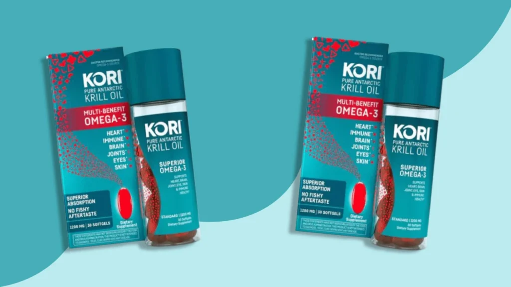 Kori Krill Oil Softgels 1200 mg
