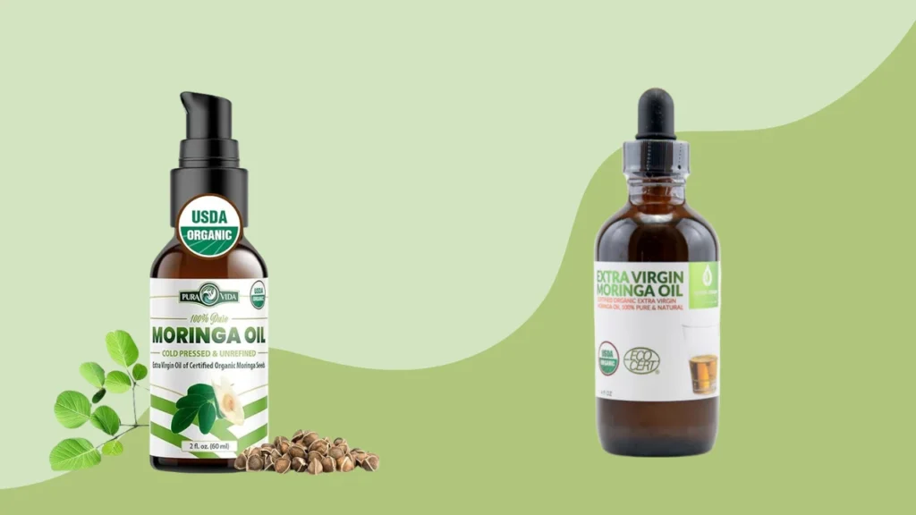 pure vida moringa tree oil vs green virigin moringa oil